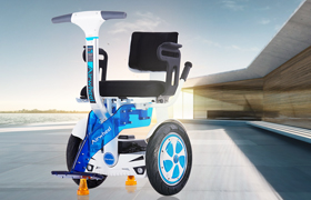 A6T se fonctionne sur la route tout-terrain, y compris la technologie d’auto-équilibrage. 